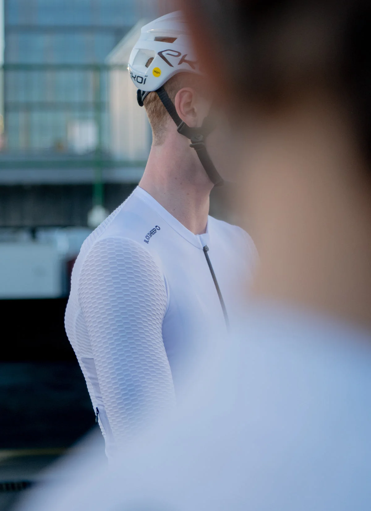 Men's Aero LS Jersey - Performance White - Image 4