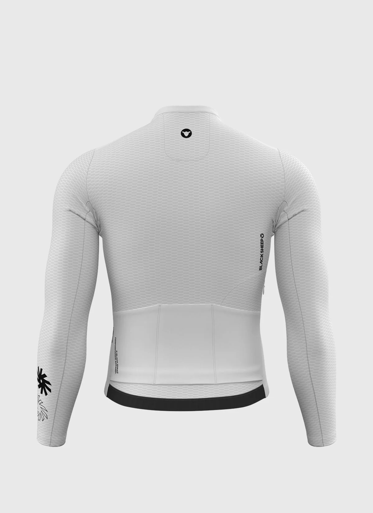 Men's Aero LS Jersey - Performance White - Image 5
