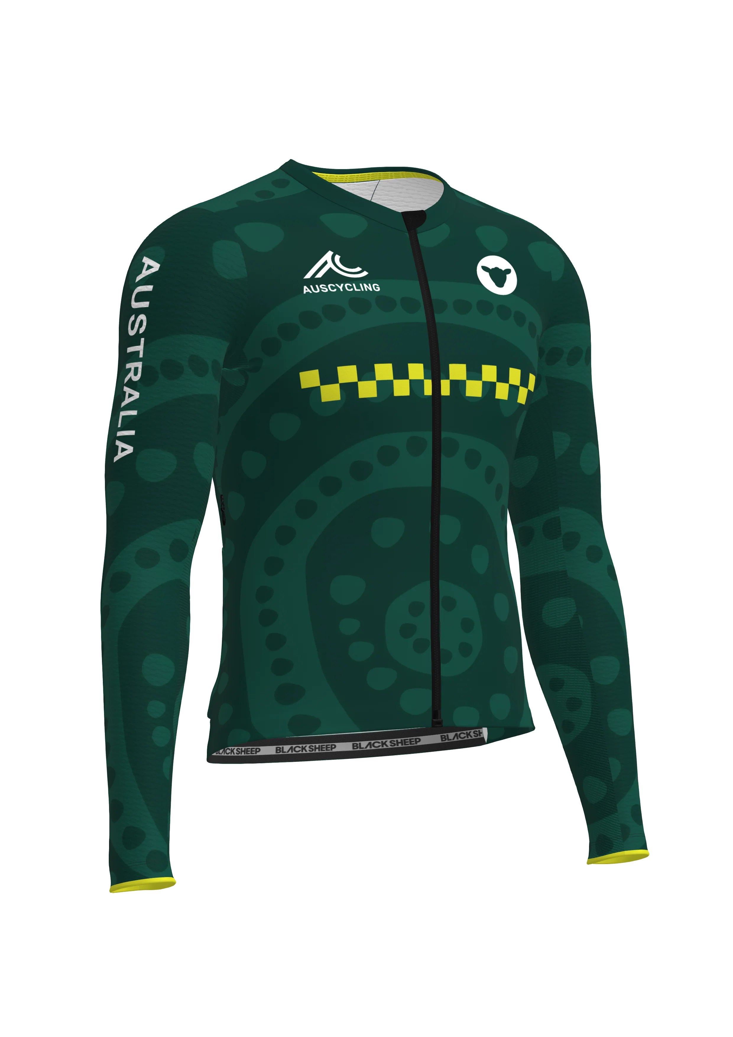 Men's AeroWave LS Jersey - AusCycling 26 - Image 2