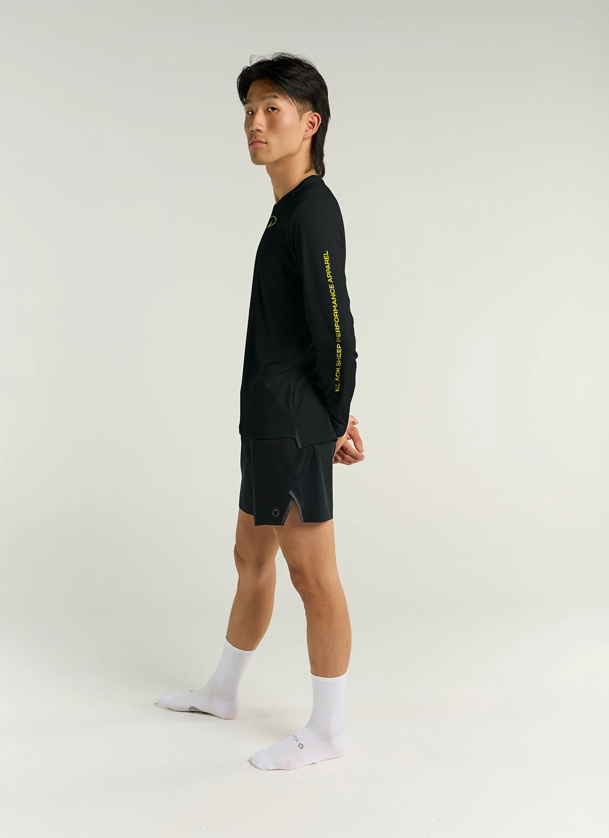 Men's Dry LS Tee - Unbound Black - Image 2