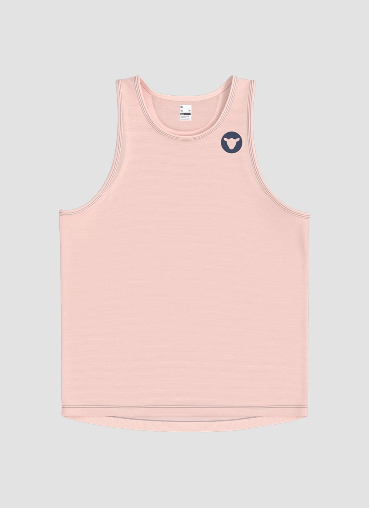 Men's Dry Singlet - Barely Pink