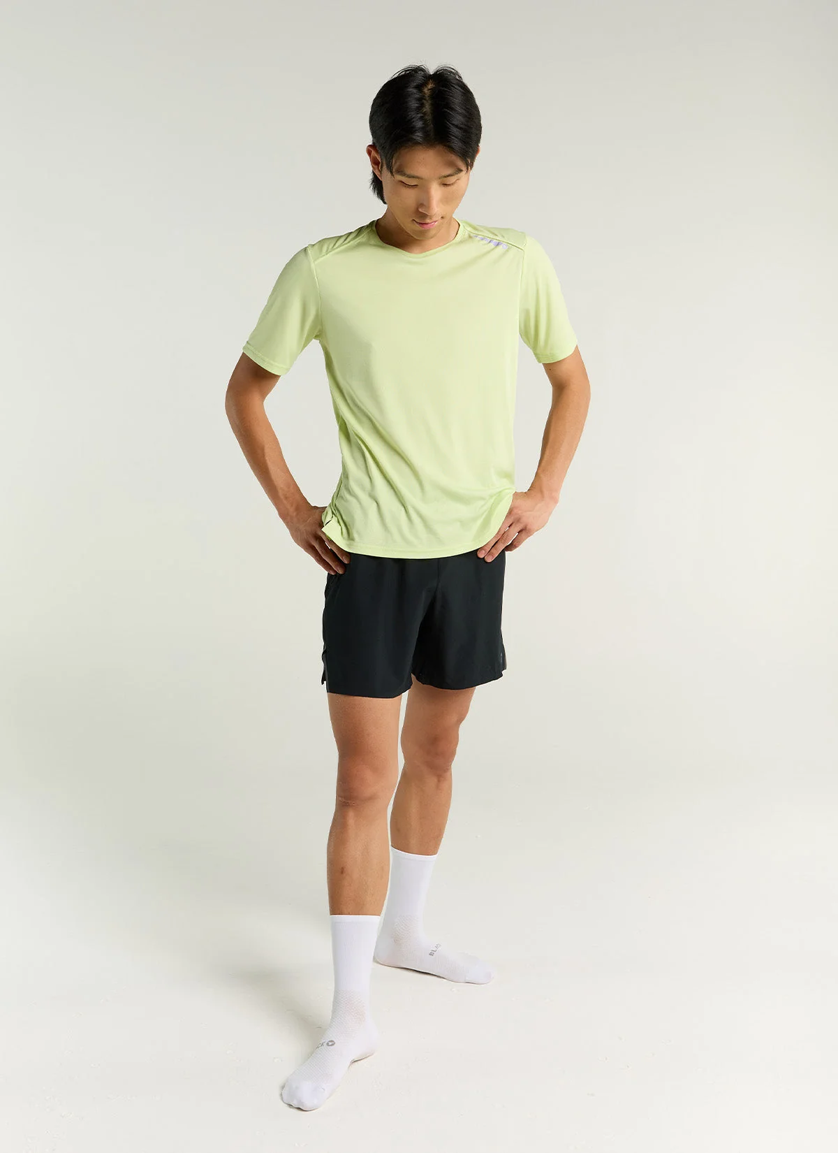 Men's Dry SS Tee - Shadow Lime - Image 3