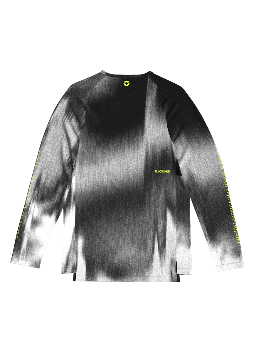 Men's Drylite LS Tee - Static Black - Image 4