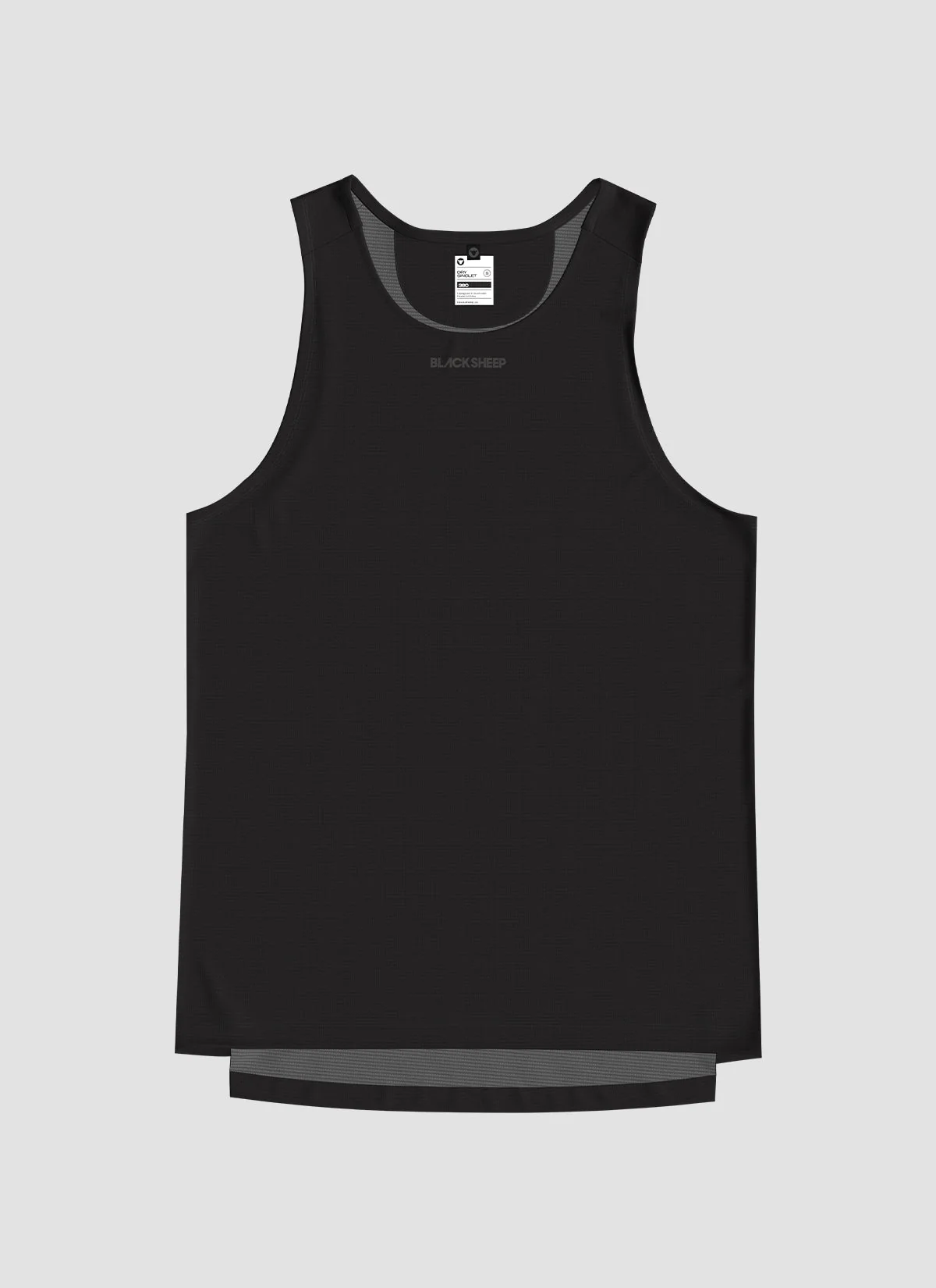 Men's Drylite Singlet - Black