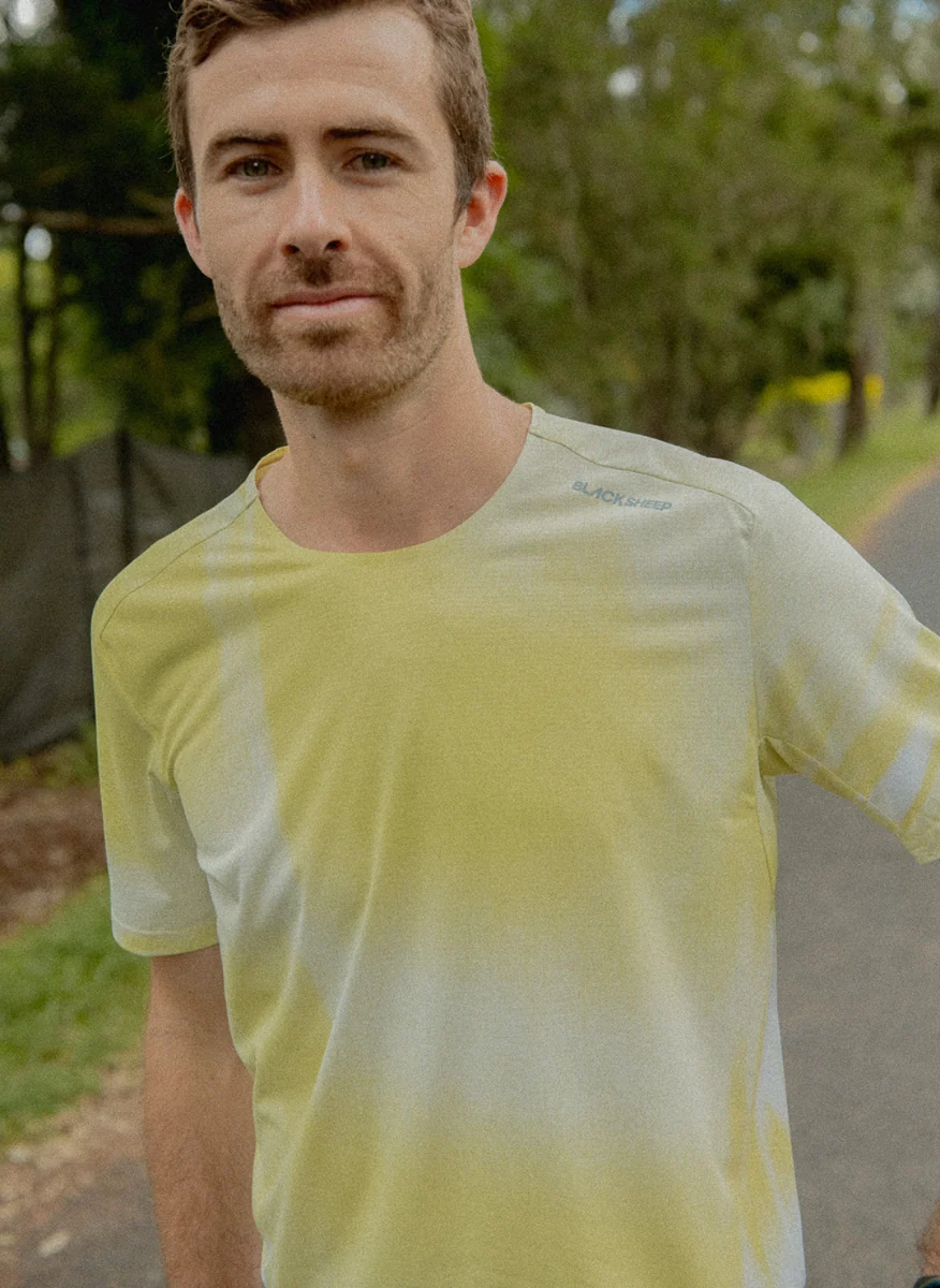 Men's DryLite SS Tee - Static Lime - Image 2