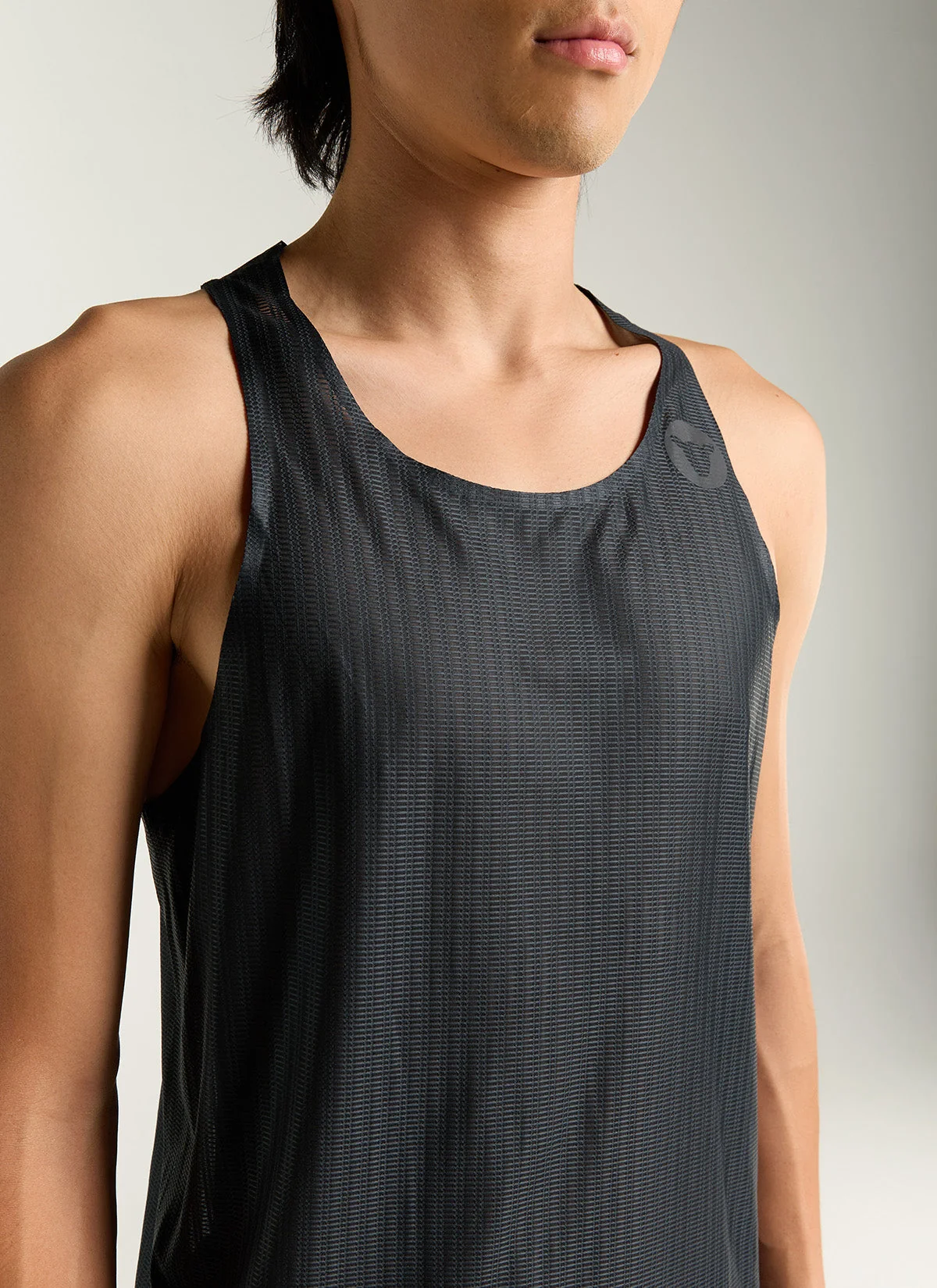 Men's Fly Singlet - Black Reflective - Image 5