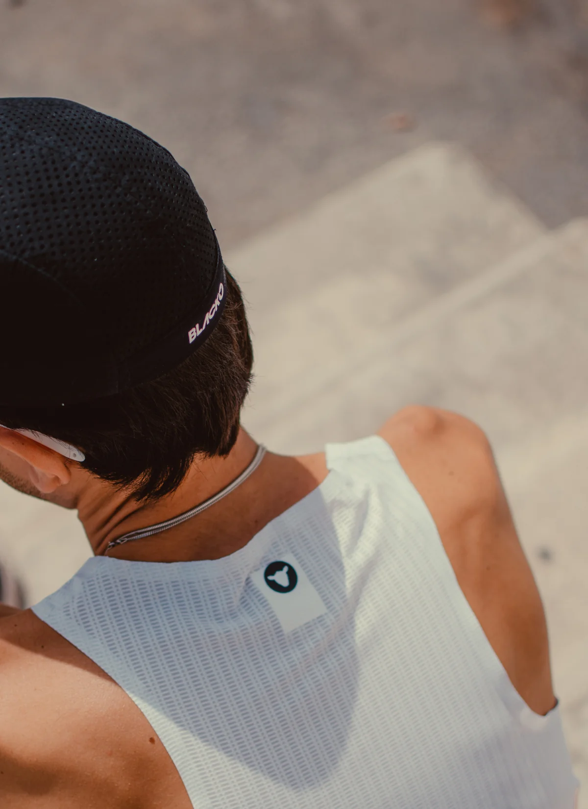 Men's Fly Singlet - White - Image 3