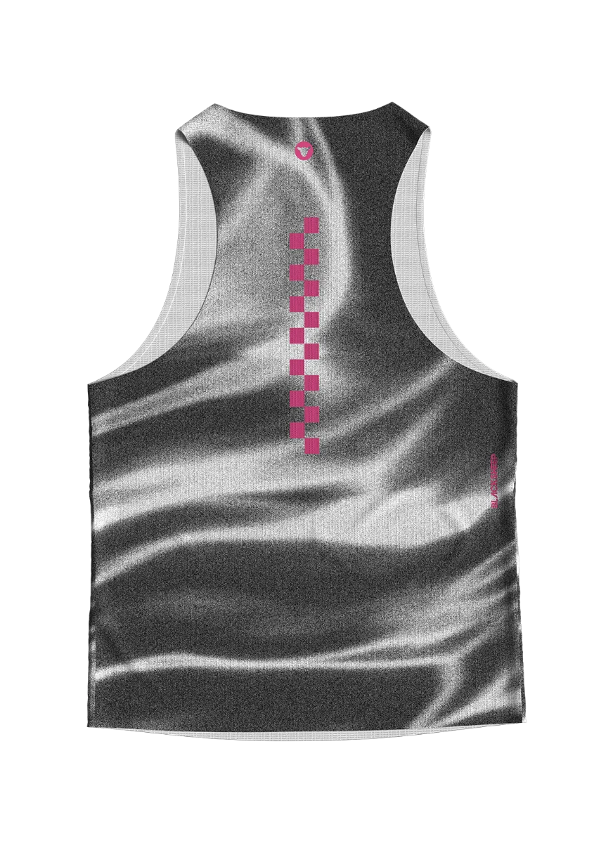 Men's FlyMesh Singlet - Chrome Tide - Image 4