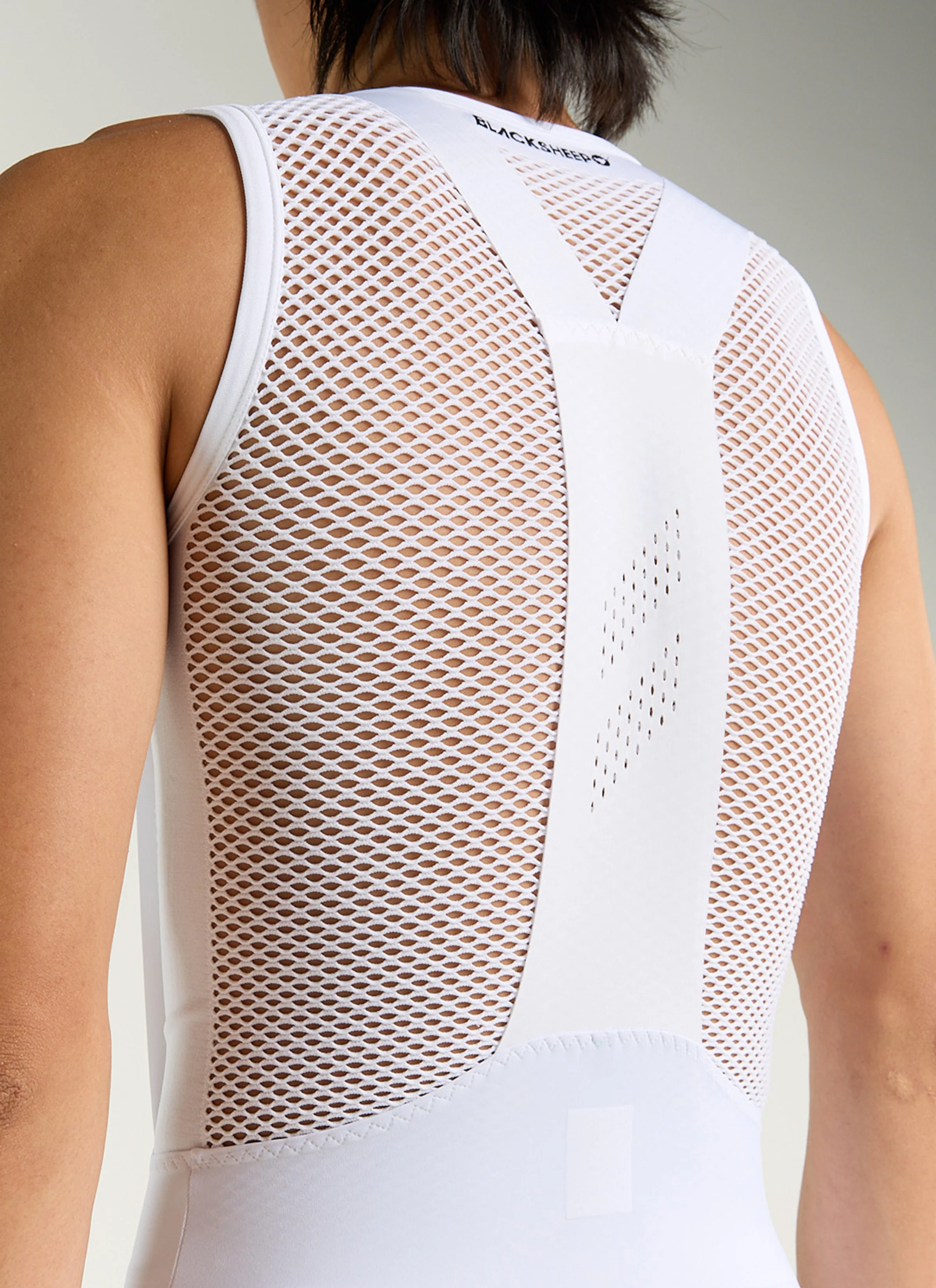 Men's Glide Bib and Brace - White - Image 6