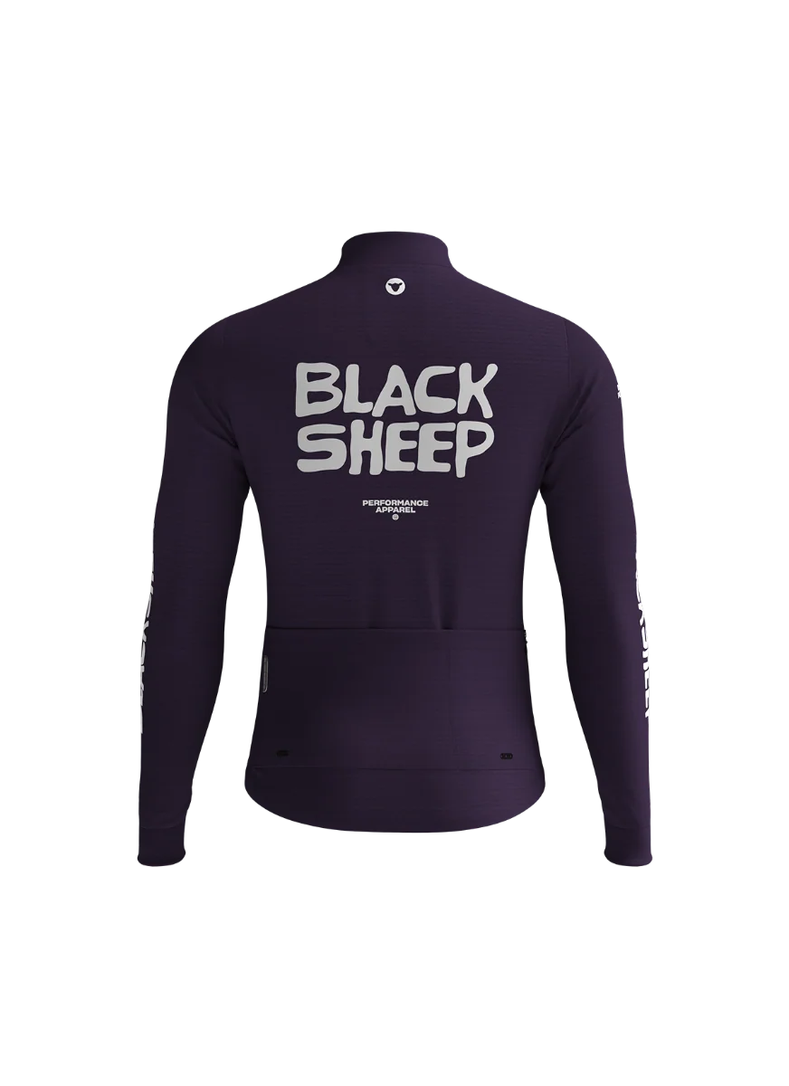 Men's GridFleece Thermal Jersey - PURPLE VELVET - Image 3