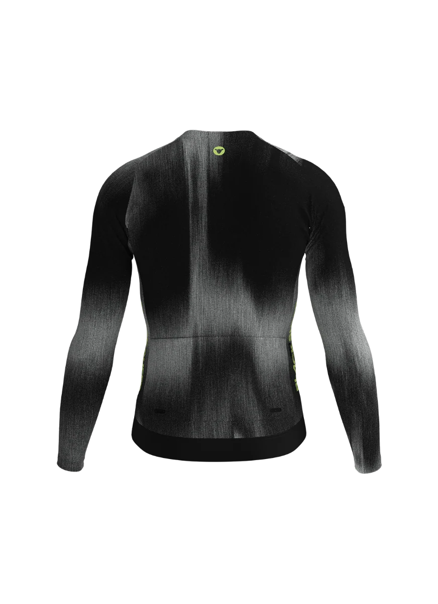 Men's Team LS Jersey - STATIC BLACK - Image 3