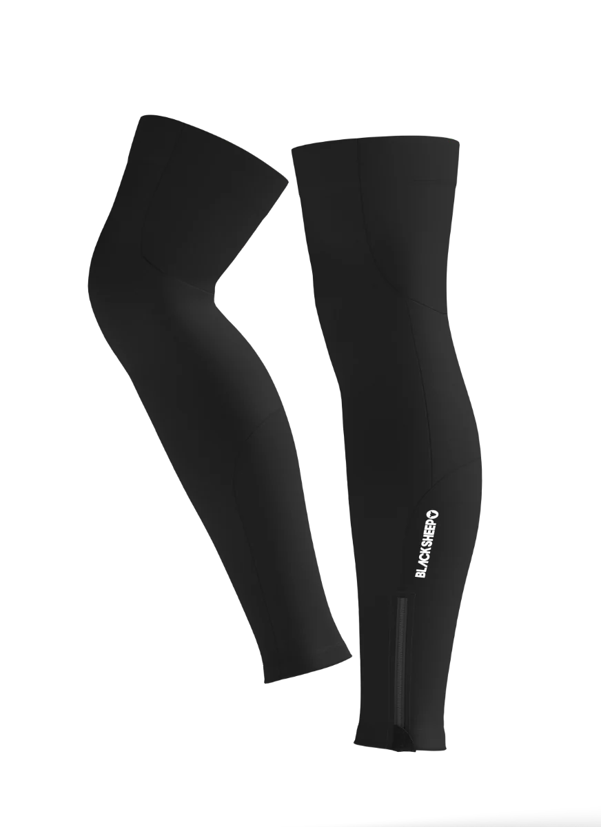ThermoFleece Leg Warmers - PERFORMANCE BLACK