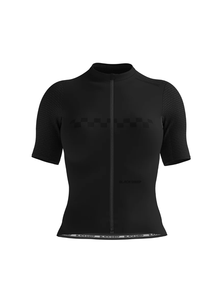 Women's AeroWeave SS Jersey - Classic Black