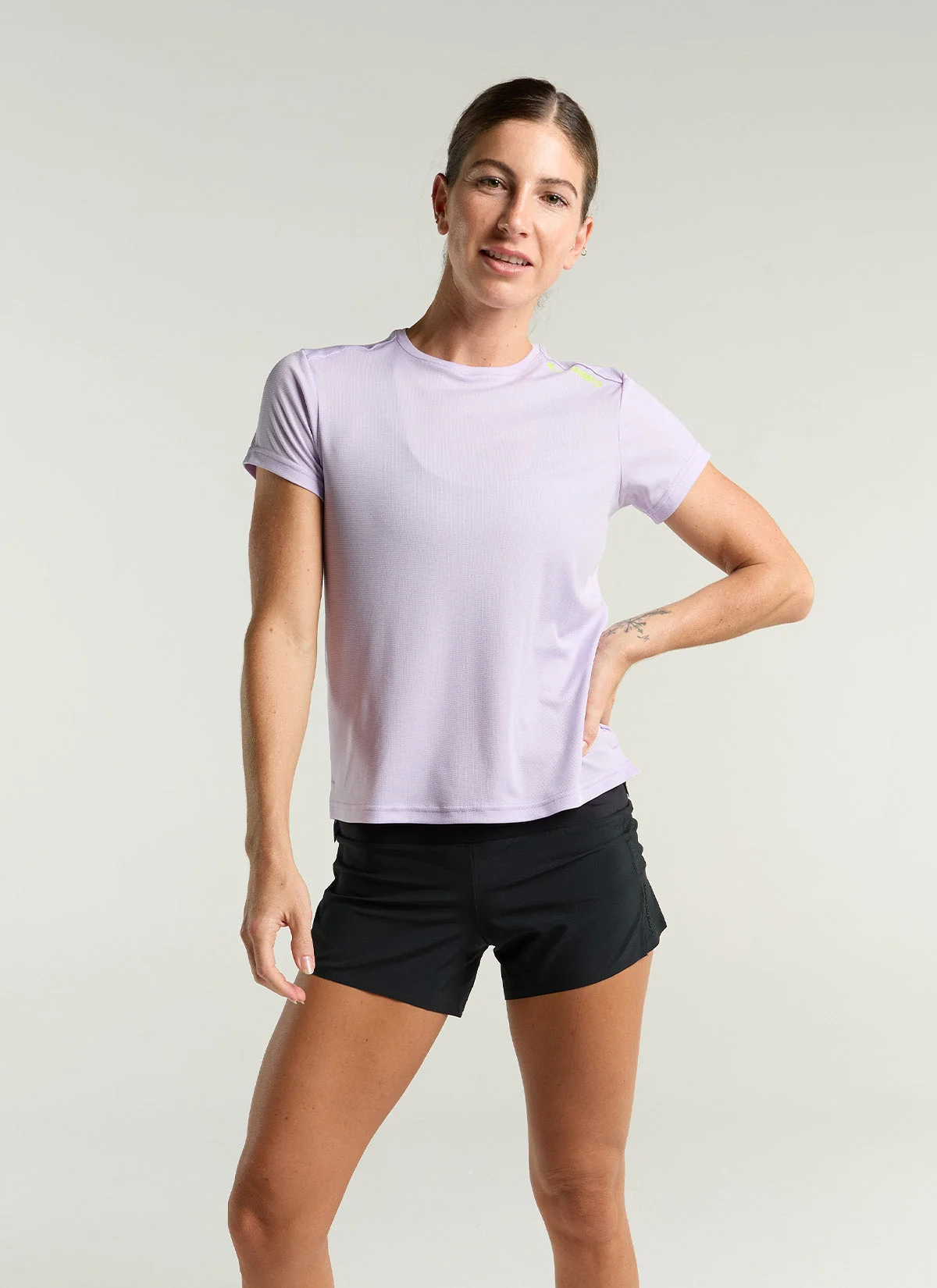 Women's Dry SS Tee - Pastel Lilac - Image 6
