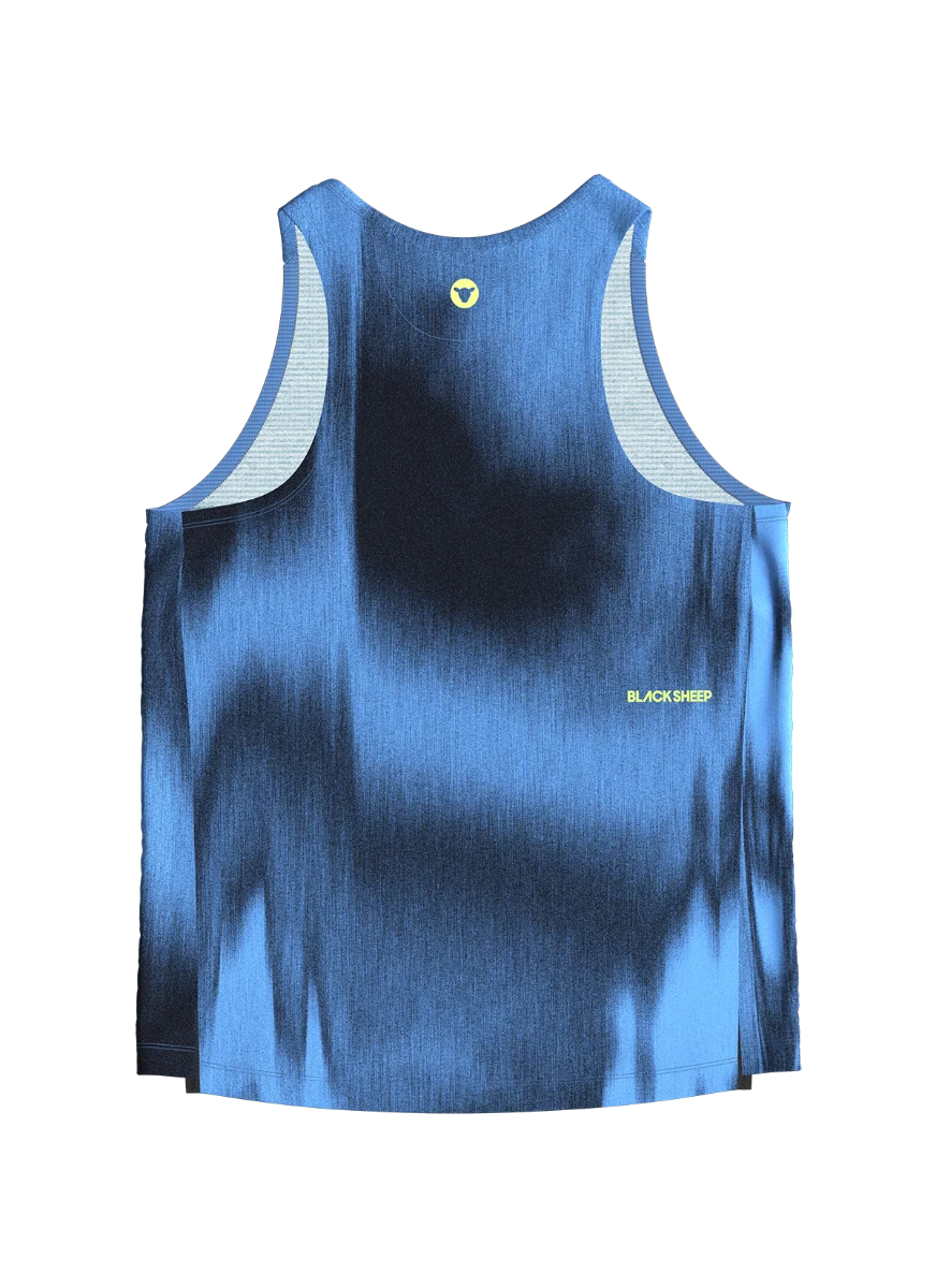 Women's Drylite Singlet - Static Blue - Image 4