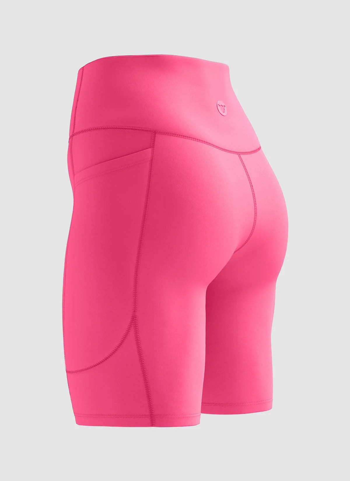 Women's Flex Half Tights - Hot Pink - Image 4
