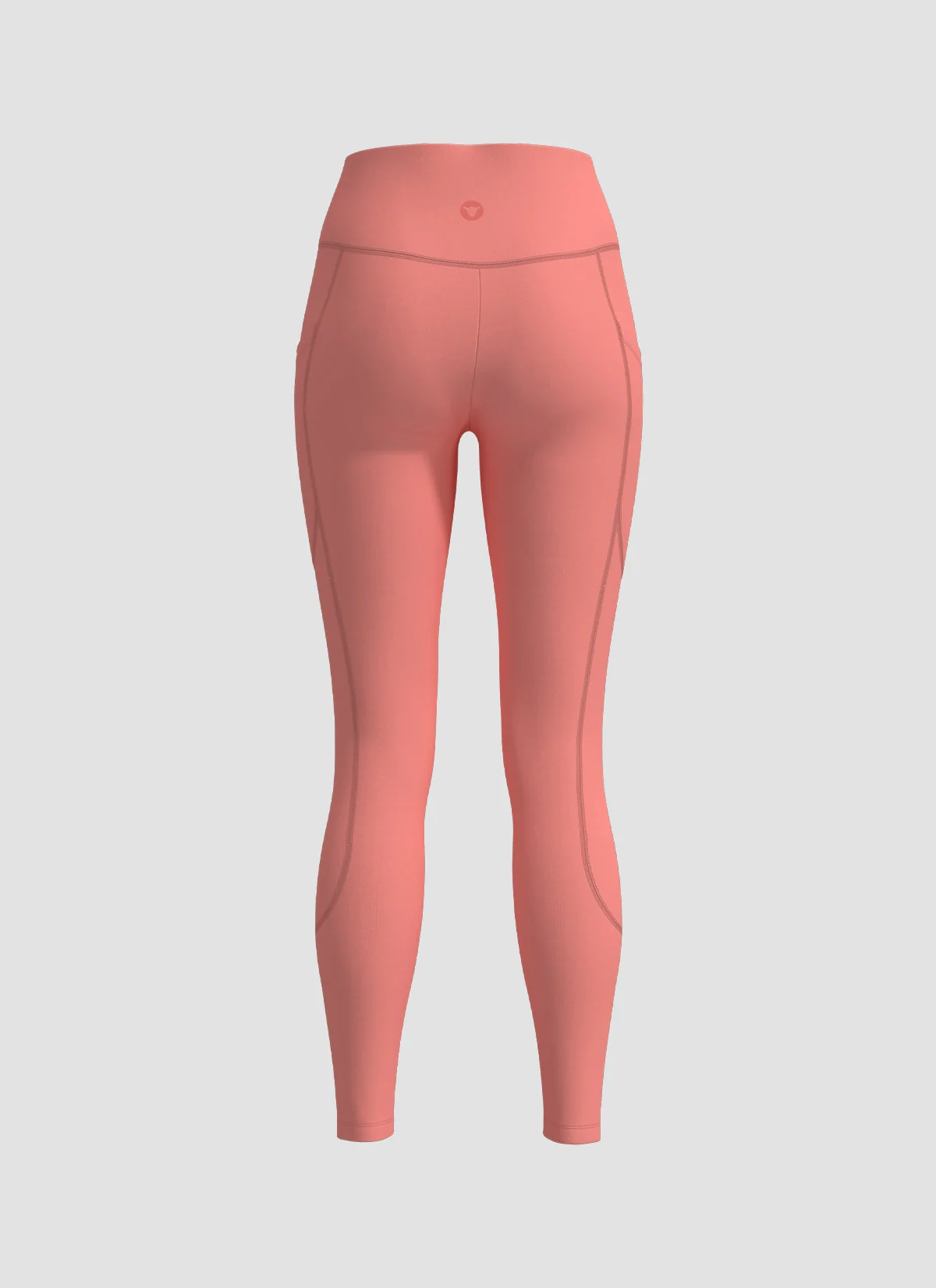 Women's Flex Tight (Full Length) - Super Coral - Image 3