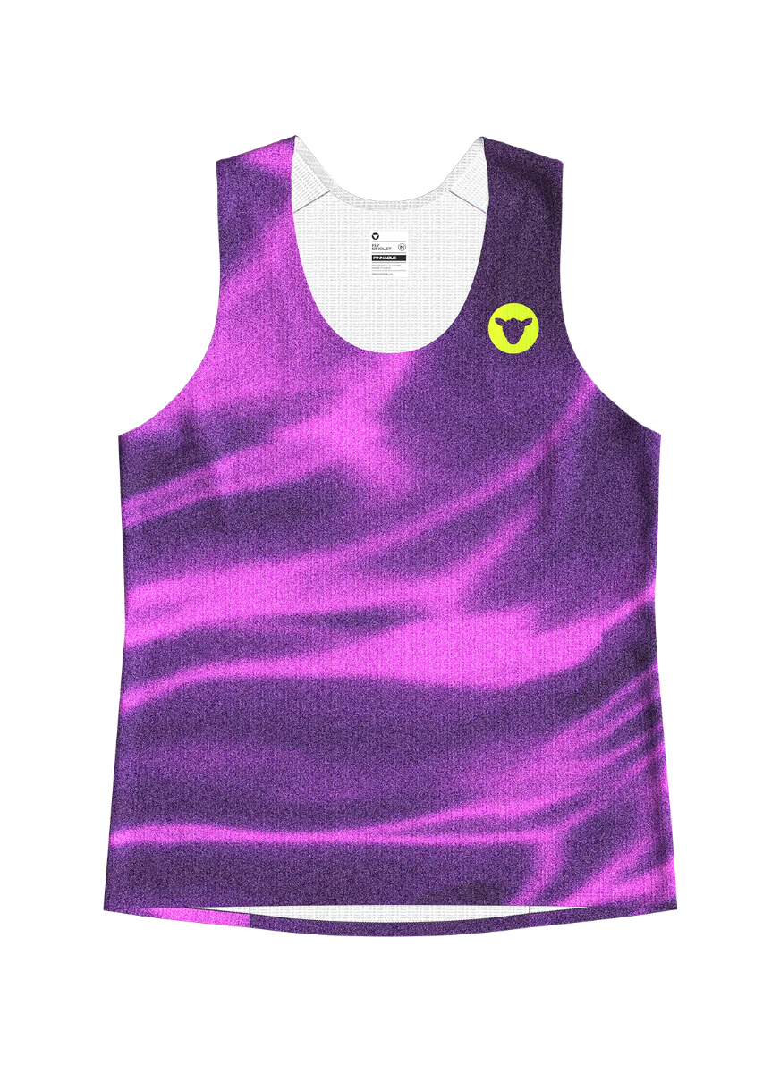 Women's FlyMesh Singlet - Aura Acid