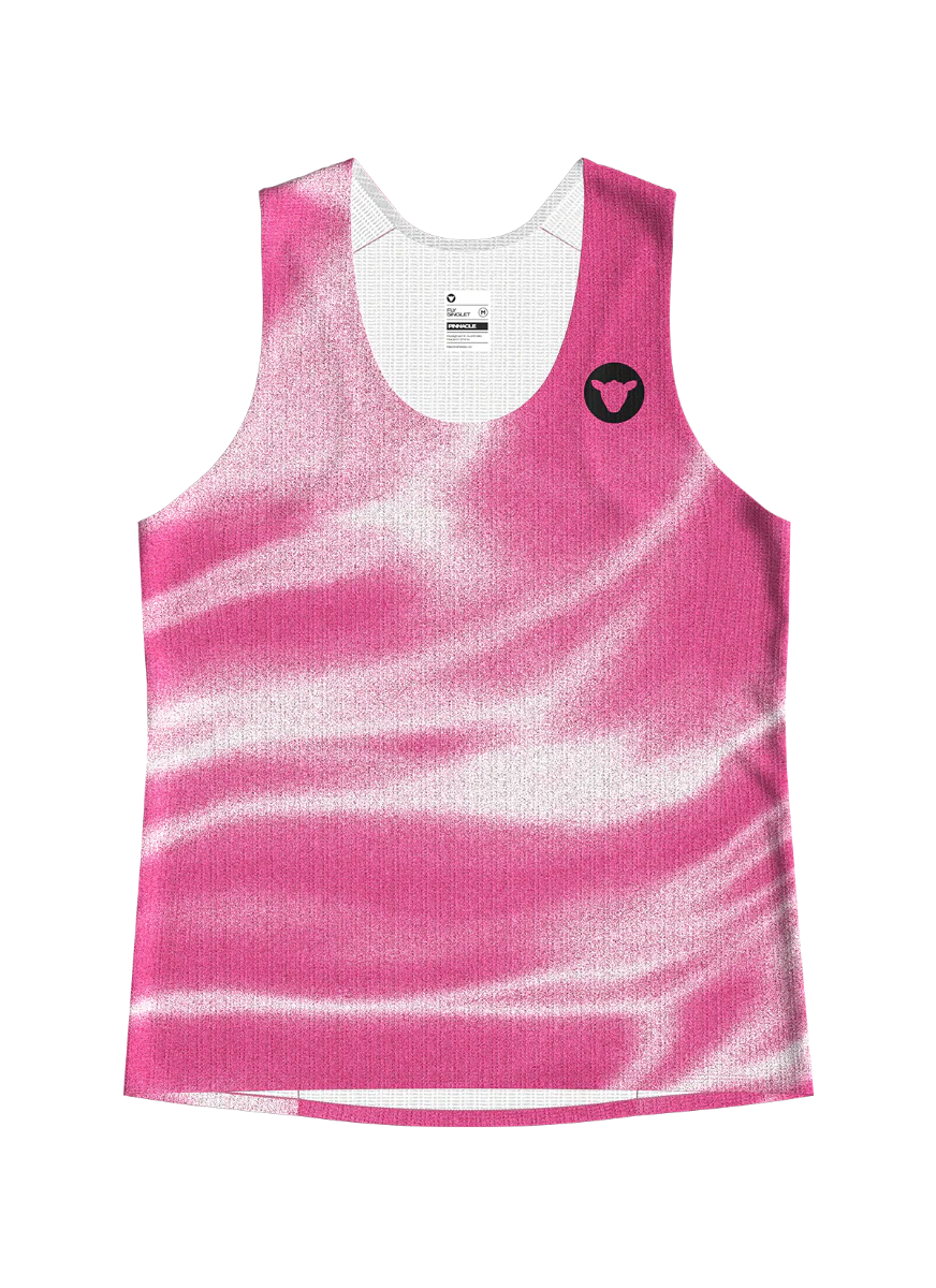 Women's FlyMesh Singlet - Pink Tide
