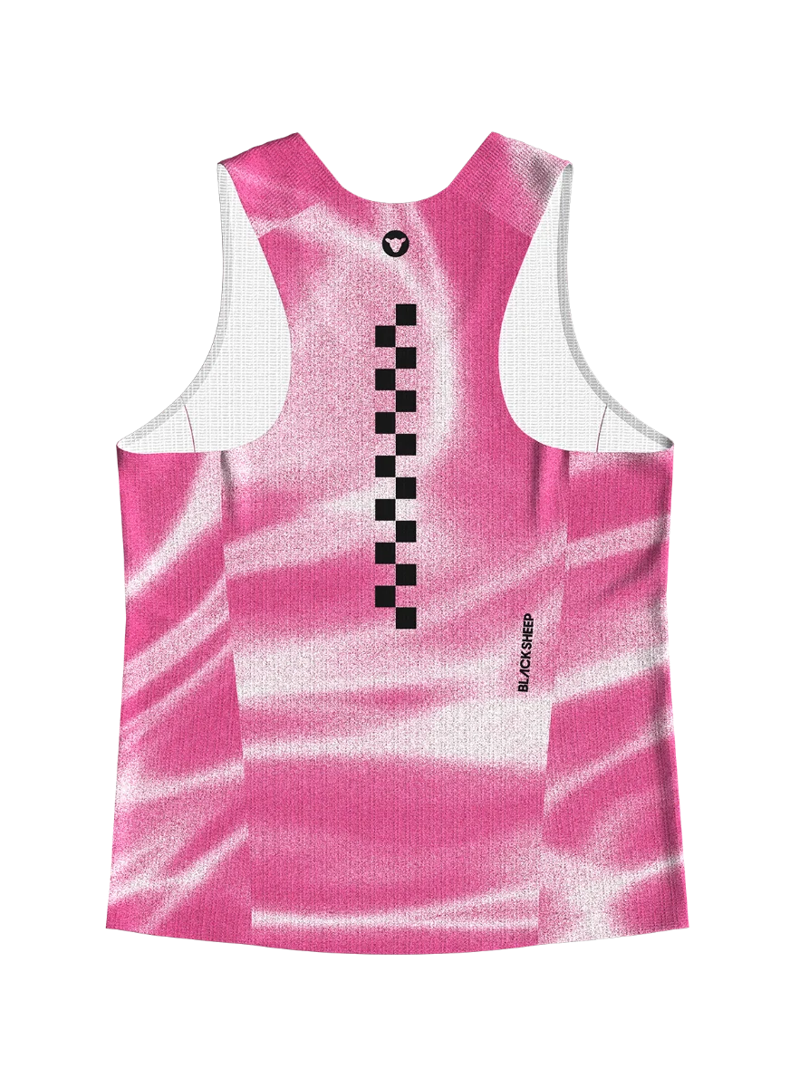 Women's FlyMesh Singlet - Pink Tide - Image 3