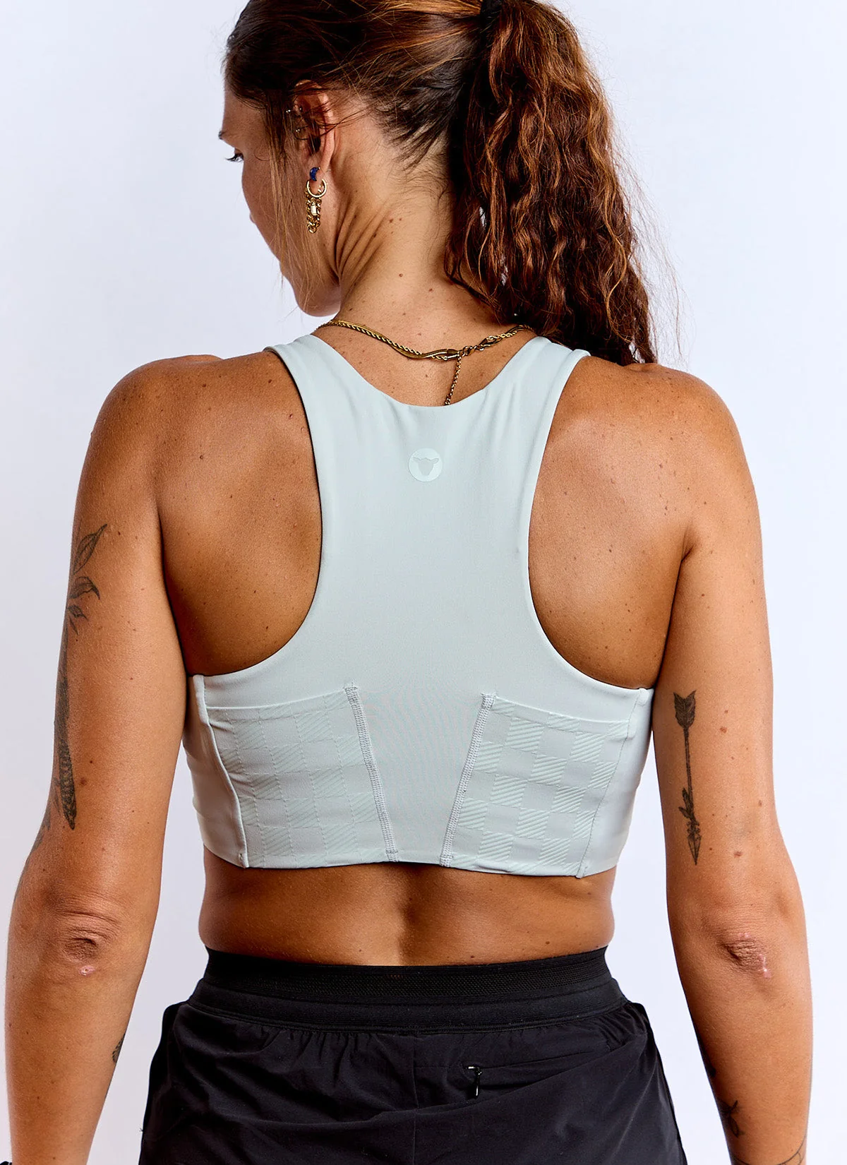 Women's Marathon Race Crop - Untitled Titanium - Image 2