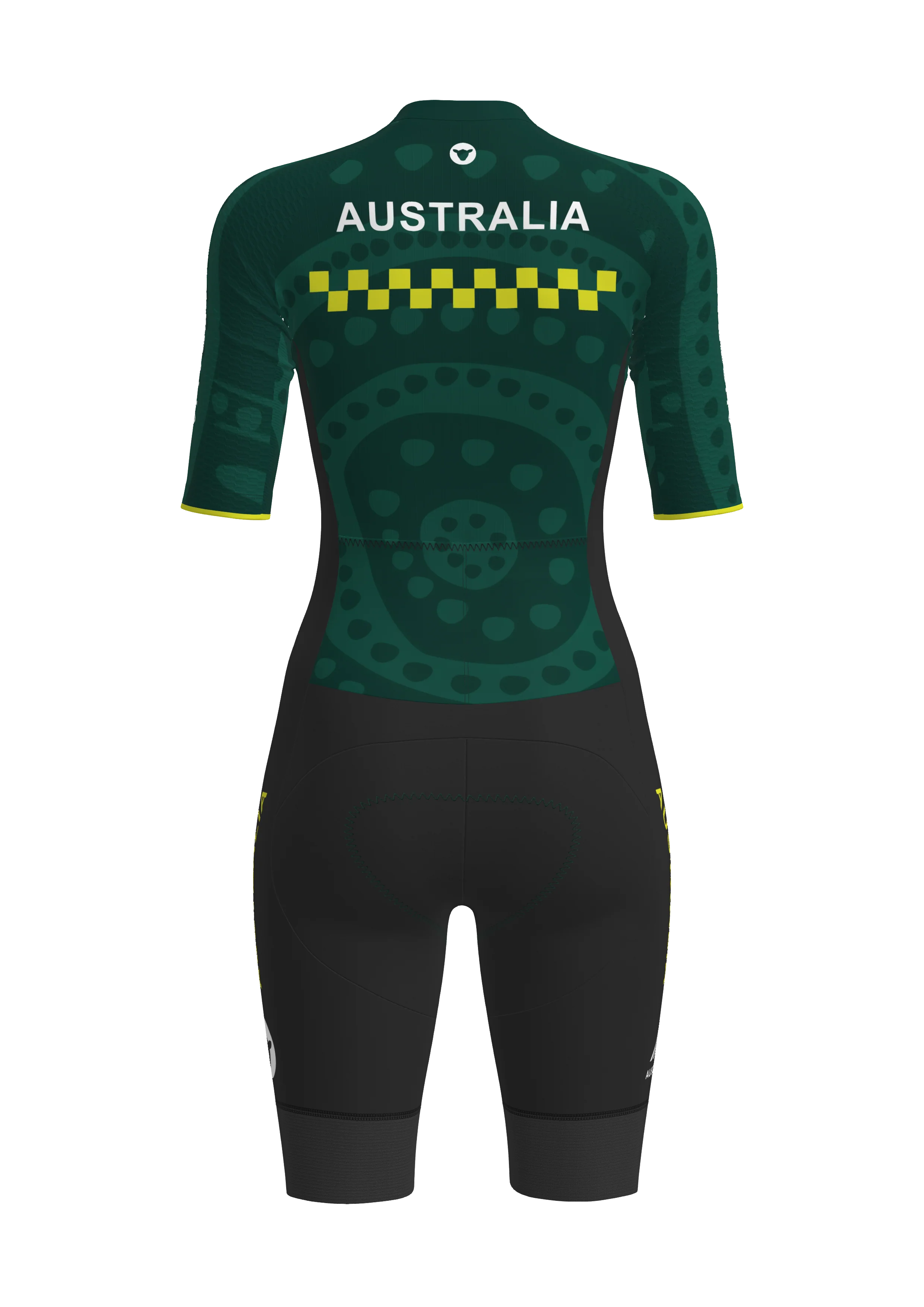 Women's AeroWeave SS Skinsuit - AusCycling 26 - Image 3