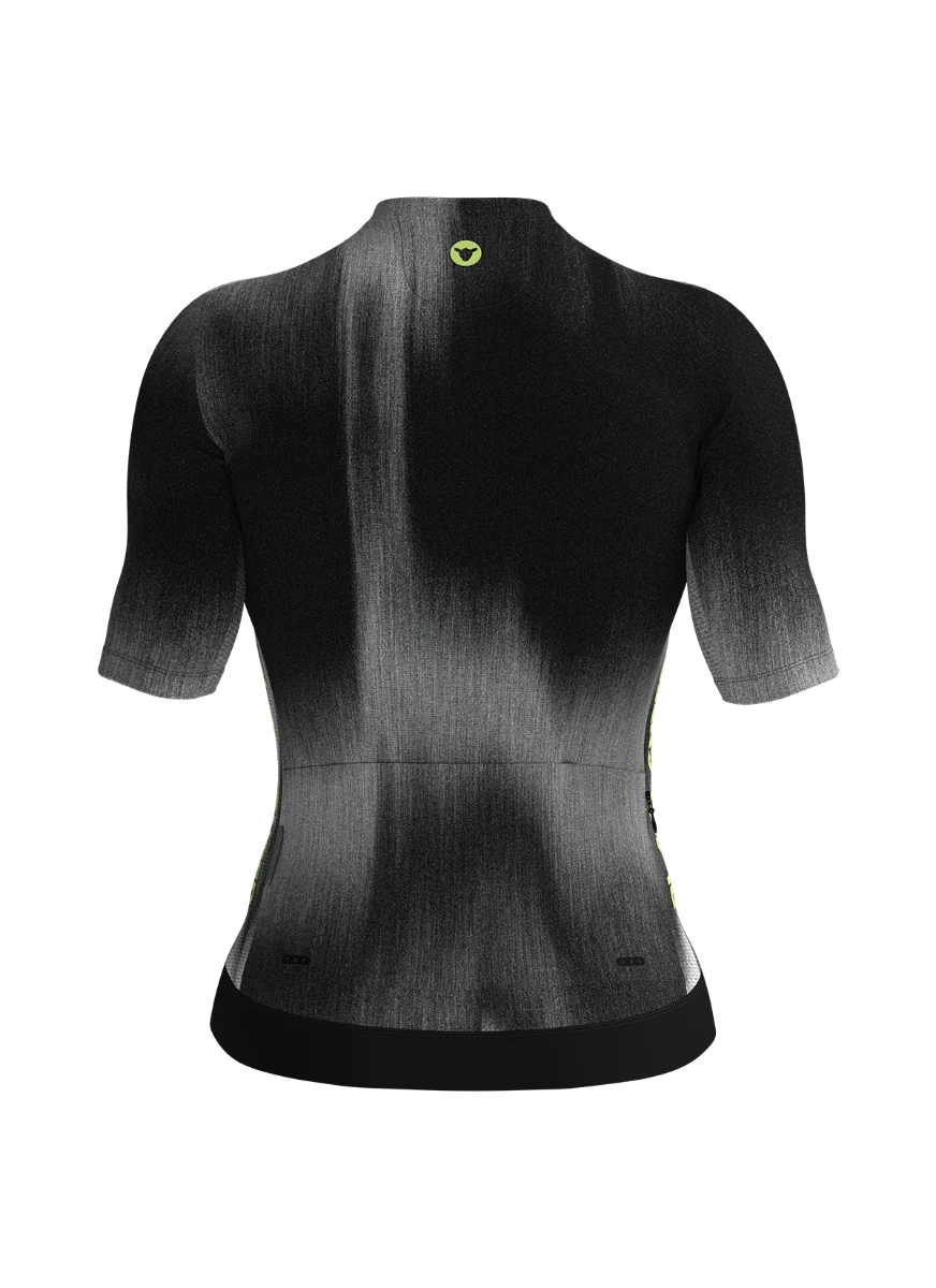 Women's Team SS Jersey - Static Black - Image 4