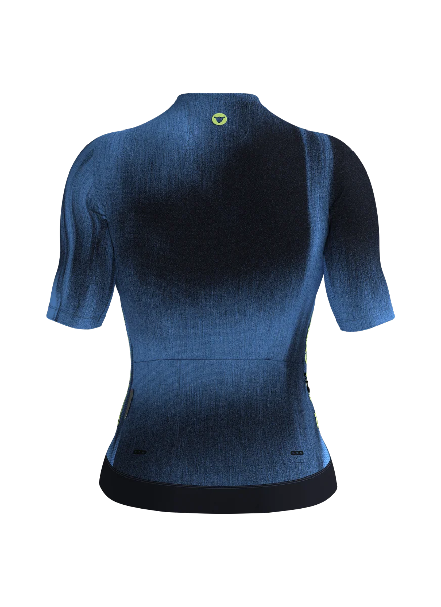Women's Team SS Jersey - Static Blue - Image 4